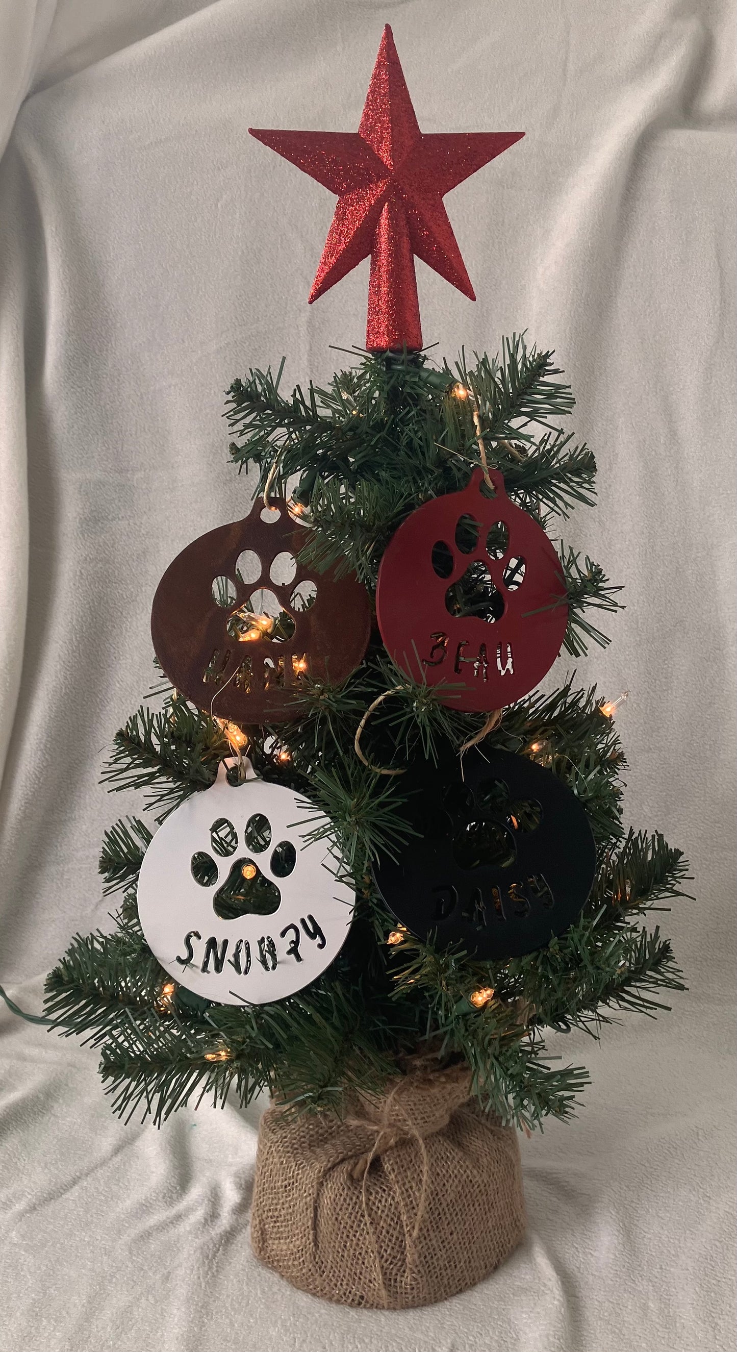 Dog or Cat Christmas Tree Ornament