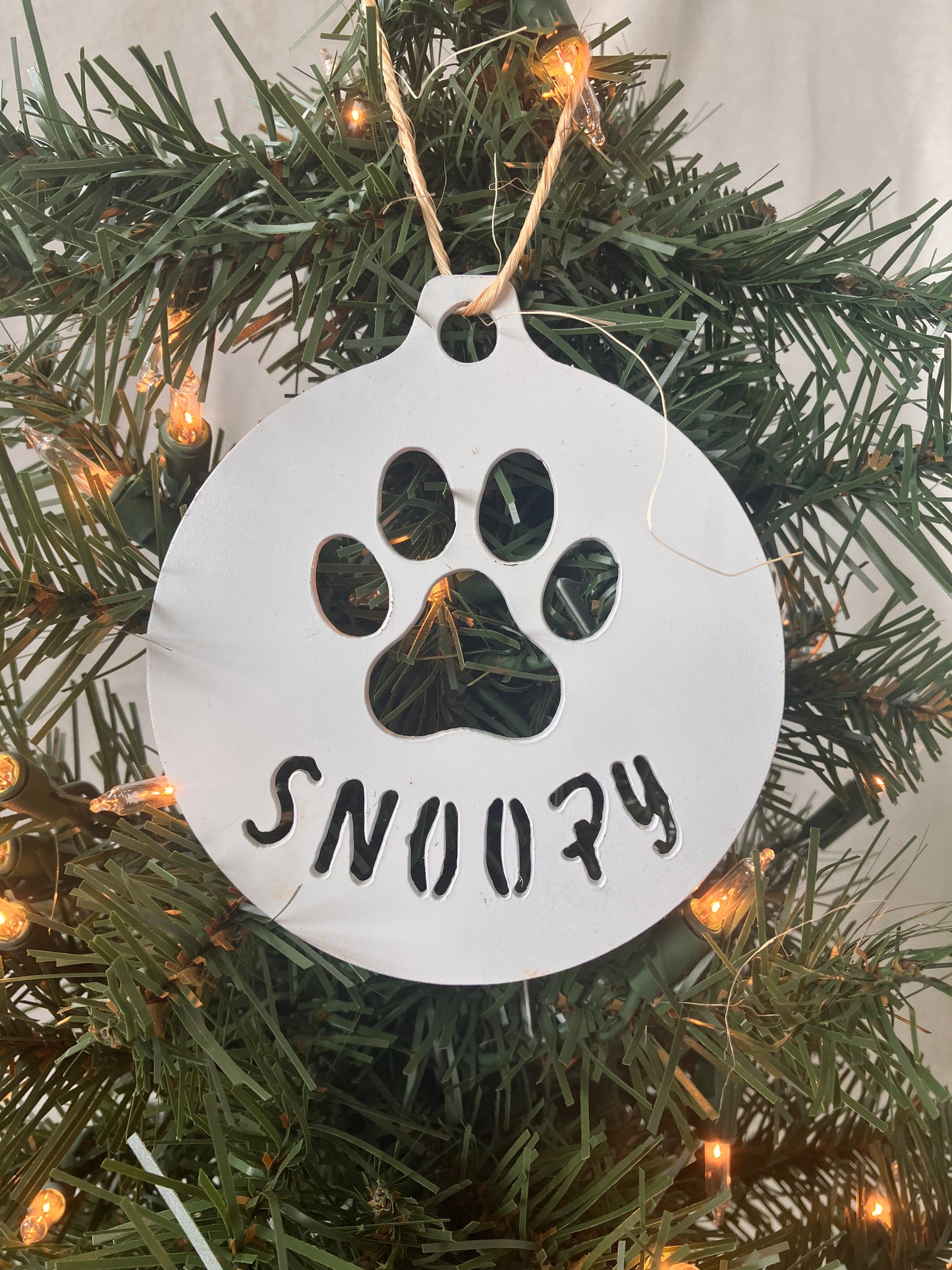 Dog or Cat Christmas Tree Ornament