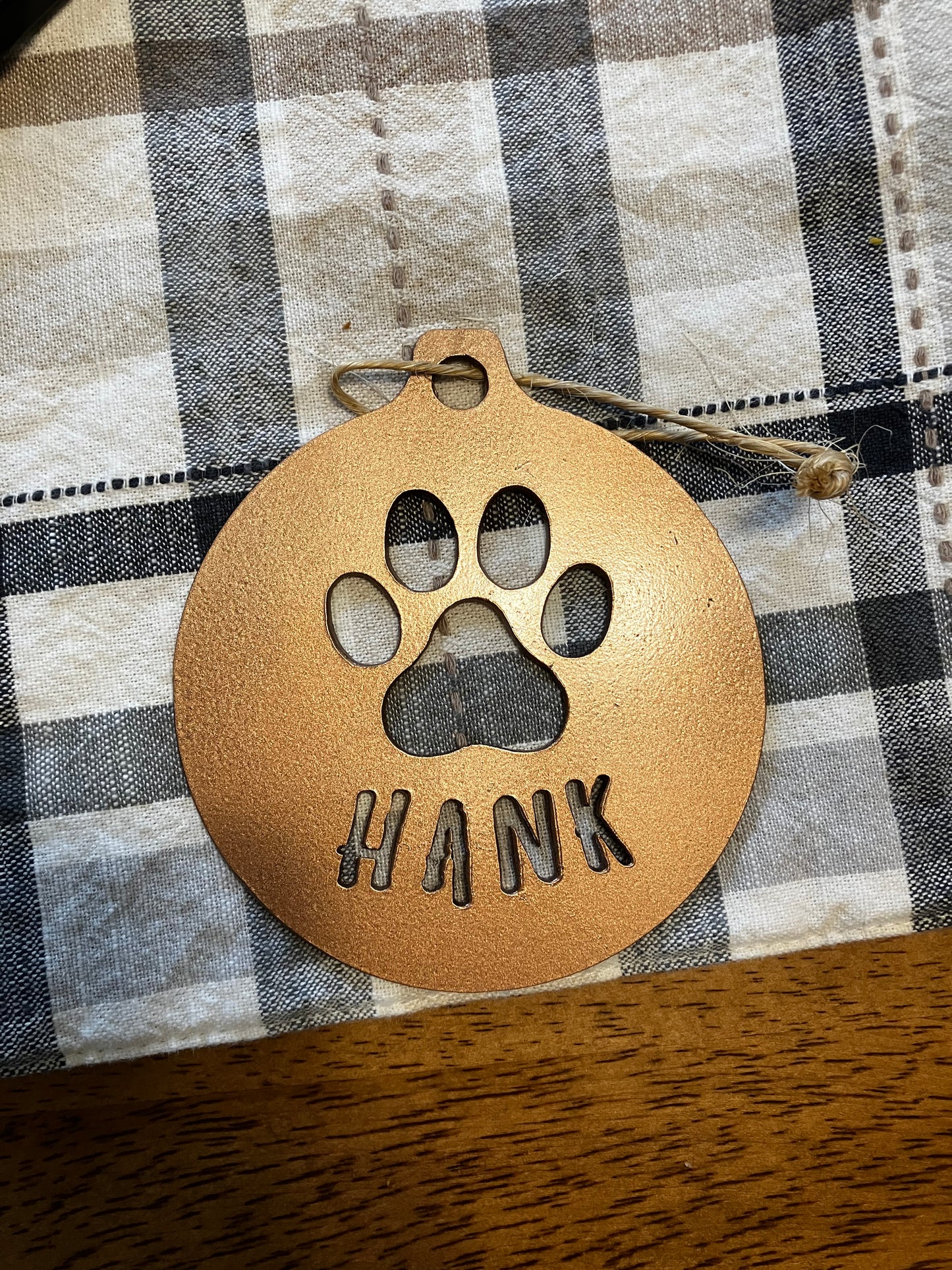 Dog or Cat Christmas Tree Ornament